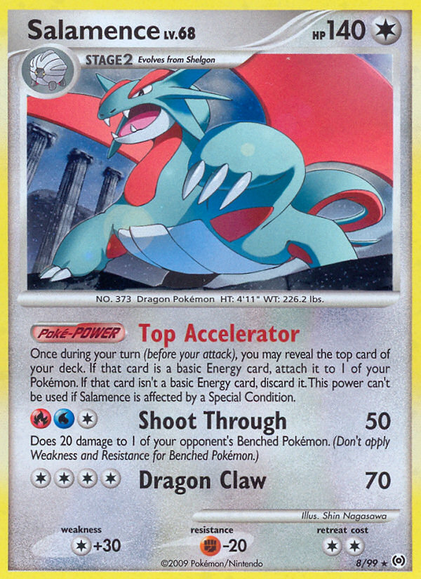Salamence (8/99) [Platinum: Arceus] Pokémon