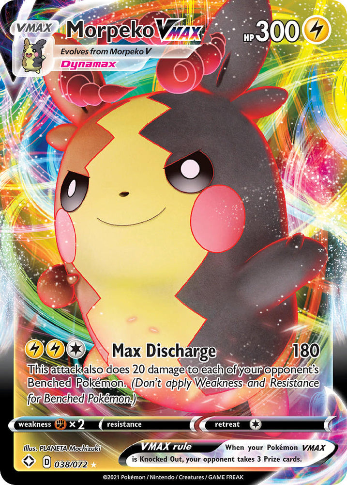 Morpeko VMAX (038/072) [Sword & Shield: Shining Fates] Pokémon