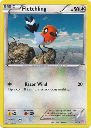 Fletchling (19/30) [XY: Trainer Kit - Sylveon] Pokémon