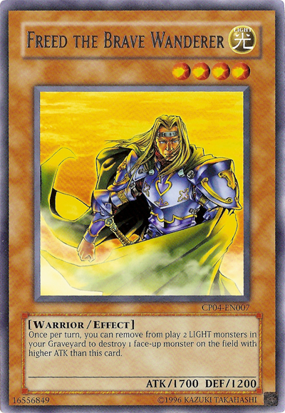 Freed the Brave Wanderer [CP04-EN007] Rare Yu-Gi-Oh!