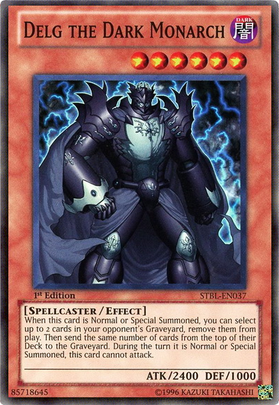 Delg the Dark Monarch [STBL-EN037] Super Rare Yu-Gi-Oh!