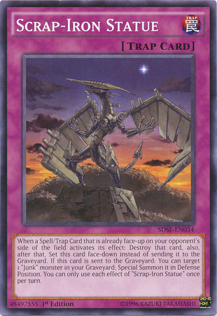 Scrap-Iron Statue [SDSE-EN034] Common Yu-Gi-Oh!