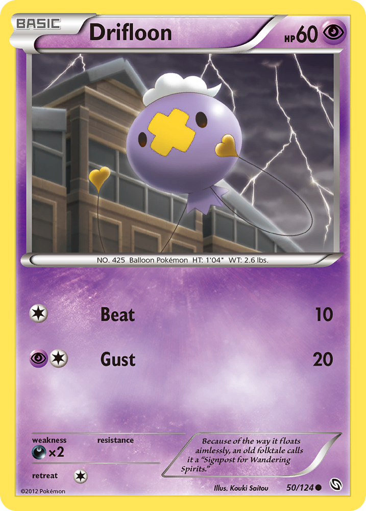 Drifloon (50/124) [Black & White: Dragons Exalted] Pokémon