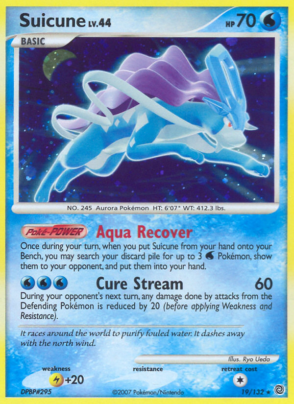 Suicune (19/132) [Diamond & Pearl: Secret Wonders] Pokémon