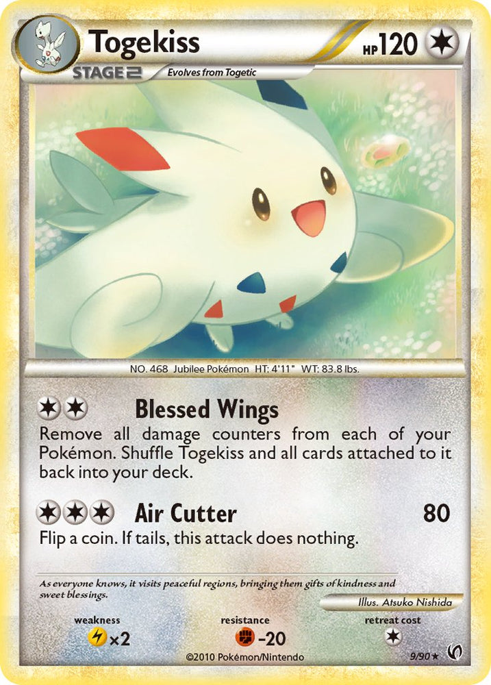 Togekiss (9/90) (Theme Deck Exclusive) [HeartGold & SoulSilver: Undaunted] Pokémon