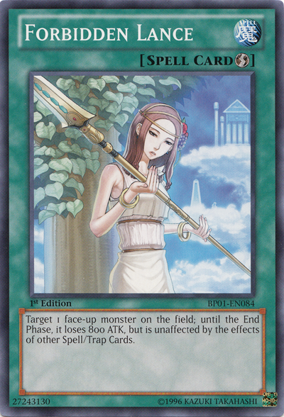 Forbidden Lance [BP01-EN084] Common Yu-Gi-Oh!