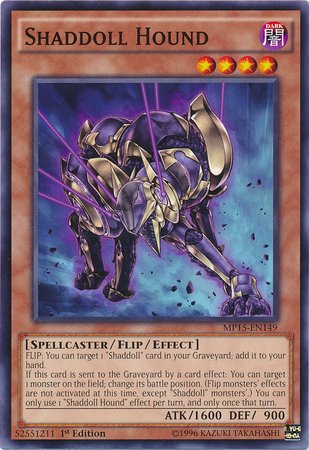 Shaddoll Hound [MP15-EN149] Common Yu-Gi-Oh!