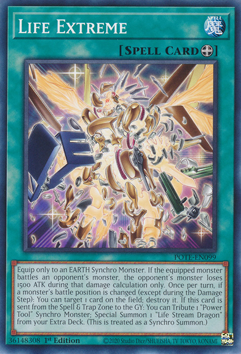 Life Extreme [POTE-EN099] Common Yu-Gi-Oh!