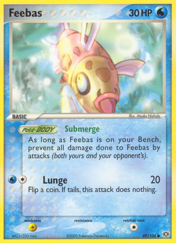 Feebas (49/106) [EX: Emerald] Pokémon