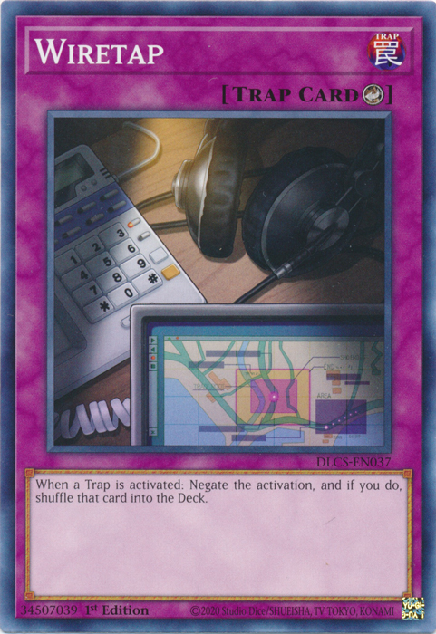 Wiretap [DLCS-EN037] Common Yu-Gi-Oh!