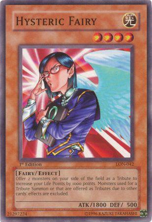 Hysteric Fairy [LON-042] Common Yu-Gi-Oh!