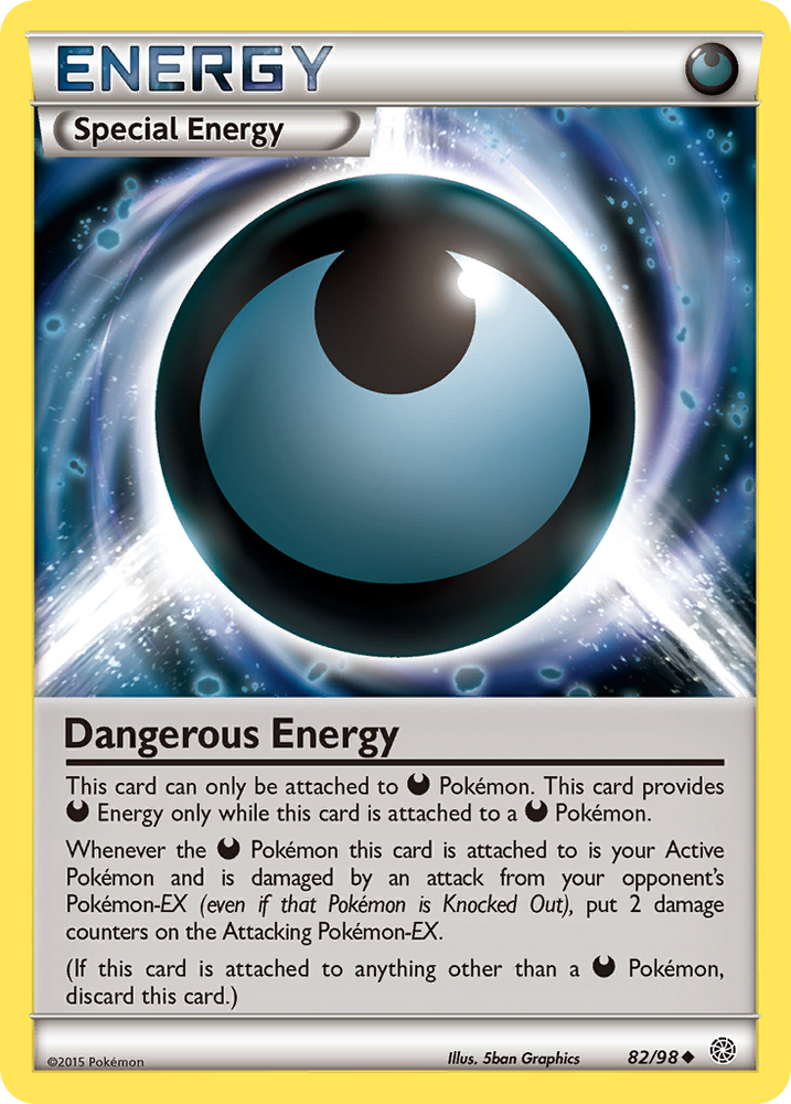 Dangerous Energy (82/98) [XY: Ancient Origins] Pokémon
