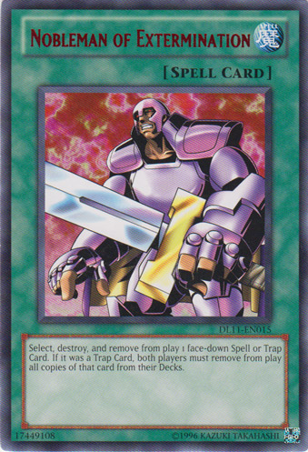 Nobleman of Extermination (Red) [DL11-EN015] Rare Yu-Gi-Oh!