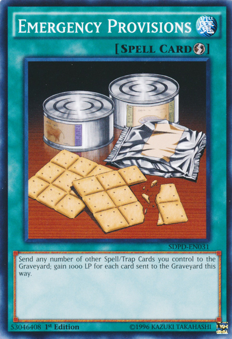 Emergency Provisions [SDPD-EN031] Common Yu-Gi-Oh!