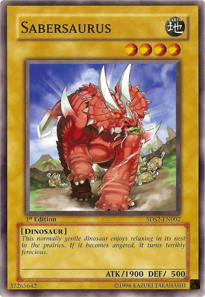 Sabersaurus [5DS2-EN002] Common Yu-Gi-Oh!