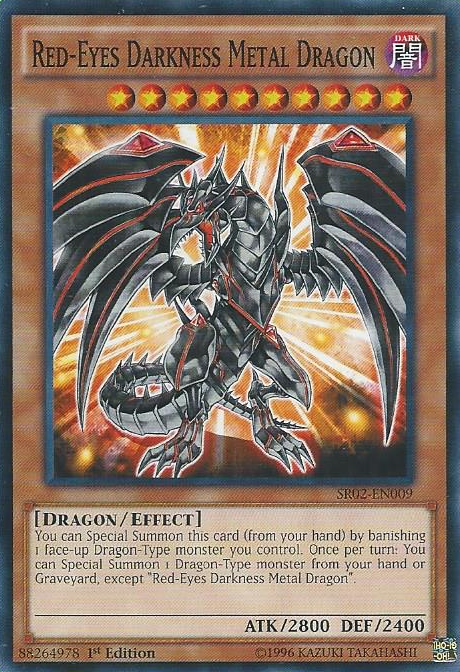 Red-Eyes Darkness Metal Dragon [SR02-EN009] Common Yu-Gi-Oh!