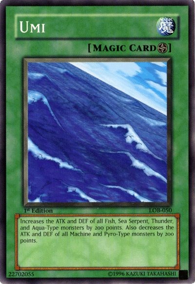 Umi [LOB-050] Common Yu-Gi-Oh!
