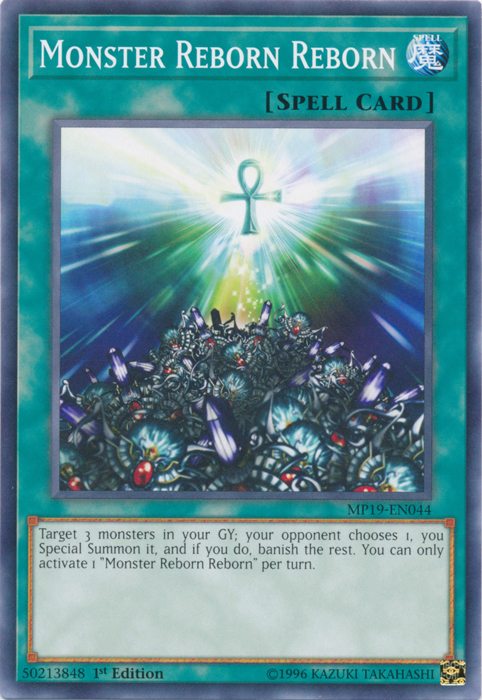 Monster Reborn Reborn [MP19-EN044] Common Yu-Gi-Oh!