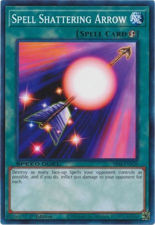 Spell Shattering Arrow [SS04-ENA20] Common Yu-Gi-Oh!