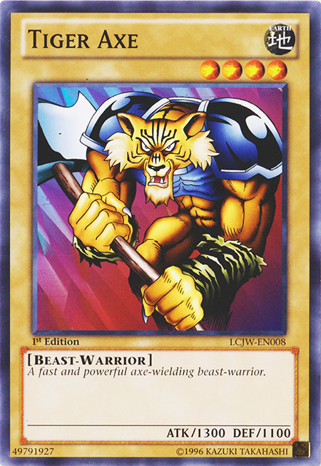 Tiger Axe [LCJW-EN008] Common Yu-Gi-Oh!