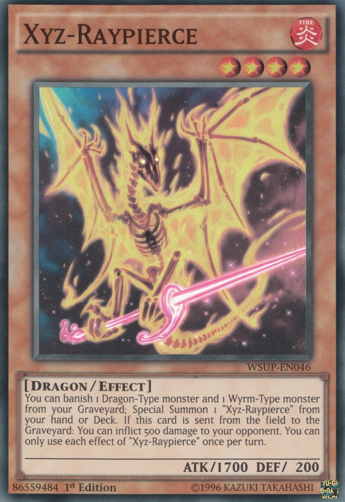 Xyz-Raypierce [WSUP-EN046] Super Rare Yu-Gi-Oh!