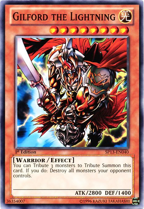 Gilford the Lightning [SP13-EN040] Common Yu-Gi-Oh!