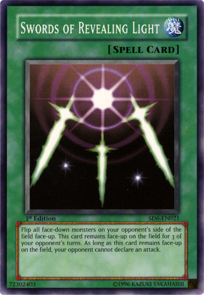 Swords of Revealing Light [SD6-EN021] Common Yu-Gi-Oh!