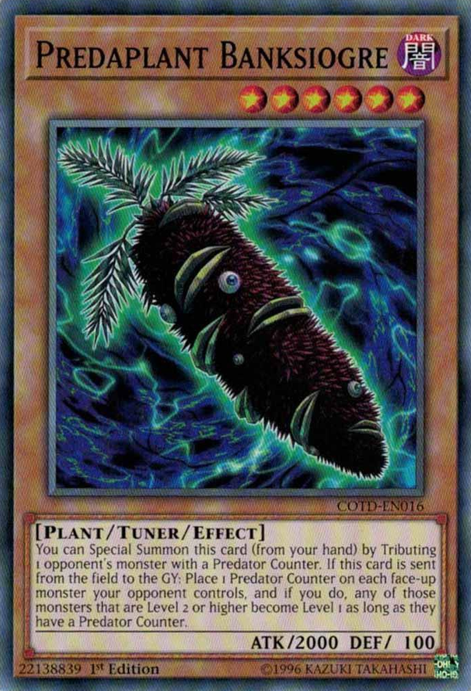 Predaplant Banksiogre [COTD-EN016] Common Yu-Gi-Oh!