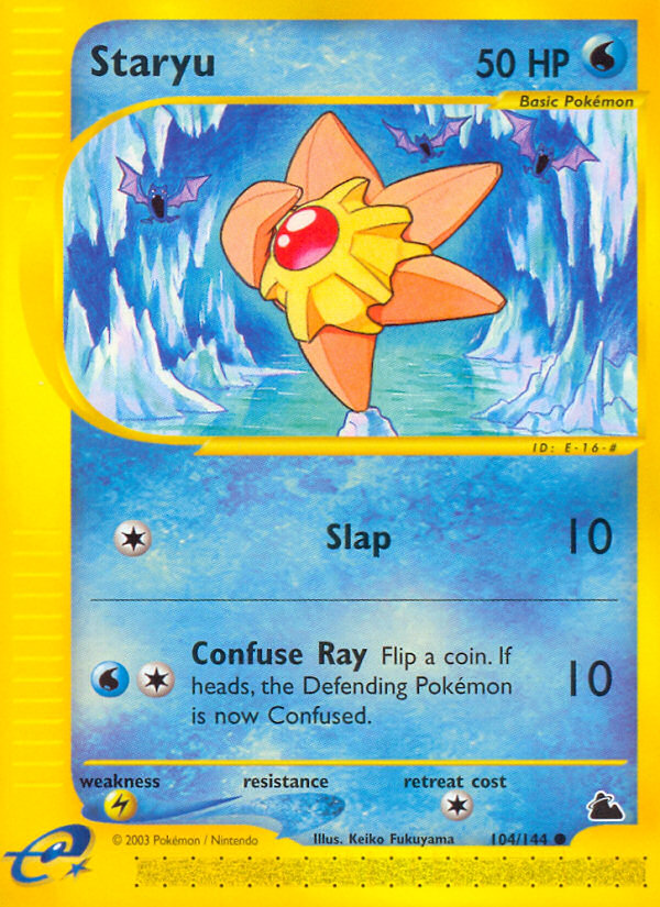 Staryu (104/144) [Skyridge] Pokémon
