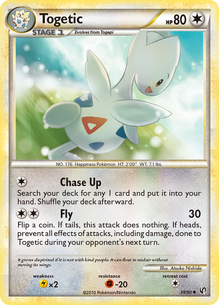 Togetic (39/90) [HeartGold & SoulSilver: Undaunted] Pokémon