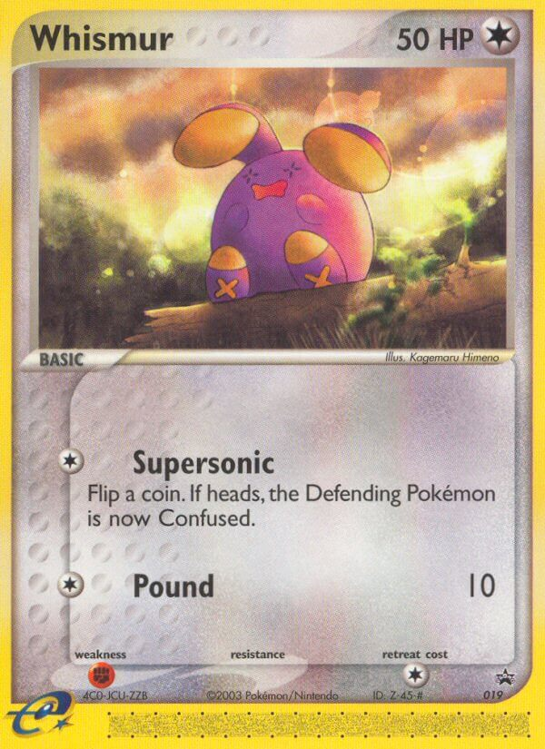 Whismur (019) [Nintendo: Black Star Promos] Pokémon