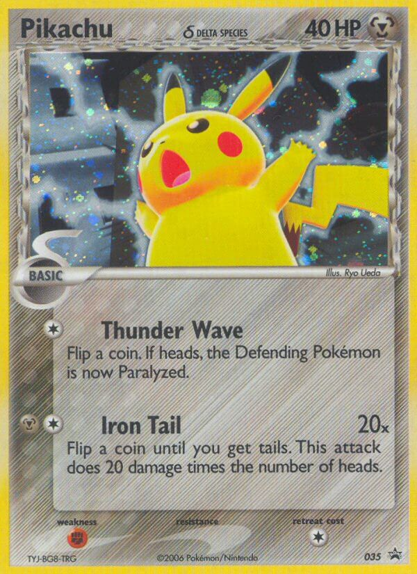 Pikachu (035) (Delta Species) [Nintendo: Black Star Promos] Pokémon