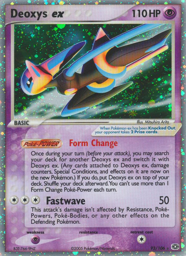 Deoxys ex (93/106) [EX: Emerald] Pokémon