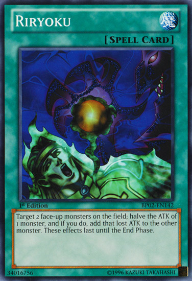 Riryoku [BP02-EN142] Mosaic Rare Yu-Gi-Oh!