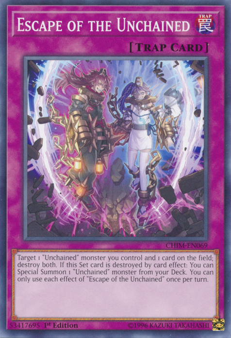 Escape of the Unchained [CHIM-EN069] Common Yu-Gi-Oh!