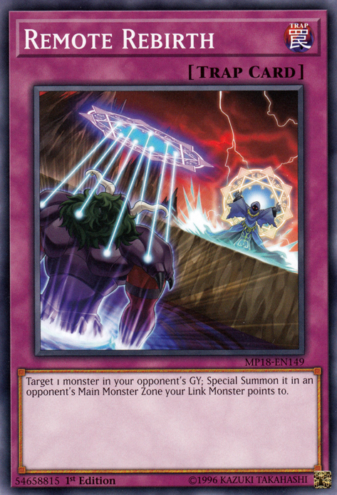 Remote Rebirth [MP18-EN149] Common Yu-Gi-Oh!