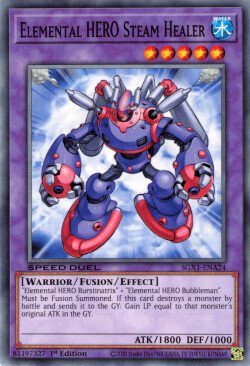 Elemental HERO Steam Healer [SGX1-ENA24] Common Yu-Gi-Oh!