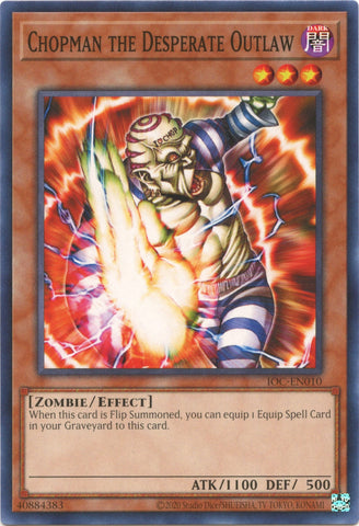 Chopman the Desperate Outlaw (25th Anniversary) [IOC-EN010] Common Yu-Gi-Oh!