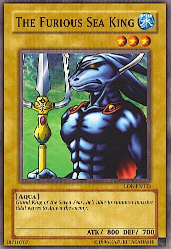 The Furious Sea King [LOB-EN033] Common Yu-Gi-Oh!
