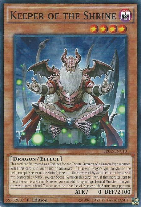Keeper of the Shrine [SR02-EN018] Common Yu-Gi-Oh!