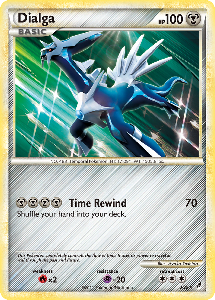 Dialga (3/95) [HeartGold & SoulSilver: Call of Legends] Pokémon