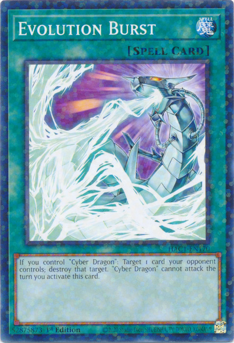 Evolution Burst (Duel Terminal) [HAC1-EN170] Common Yu-Gi-Oh!