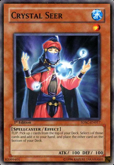 Crystal Seer [SDSC-EN017] Common Yu-Gi-Oh!