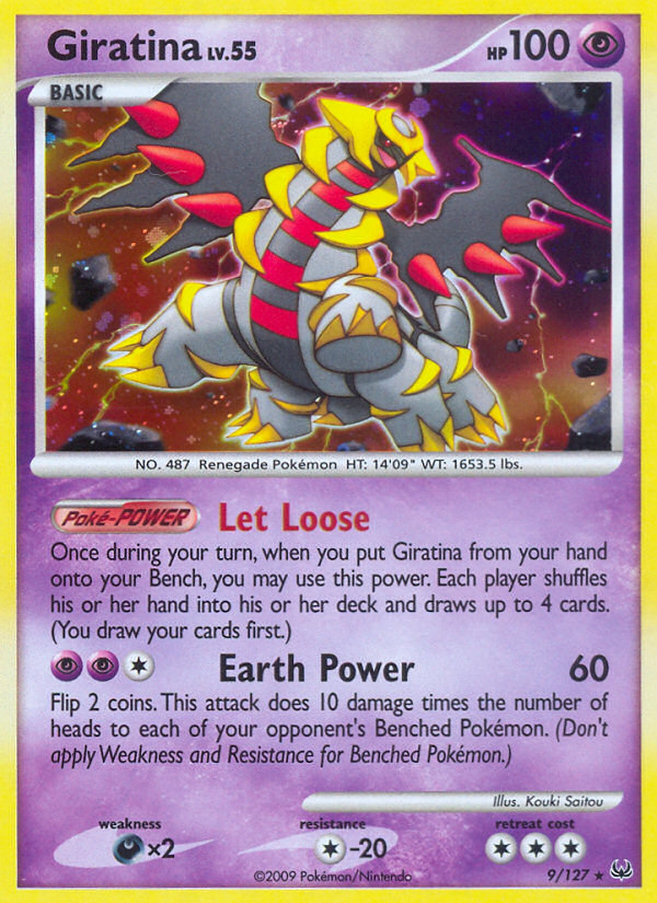 Giratina (9/127) [Platinum: Base Set] Pokémon