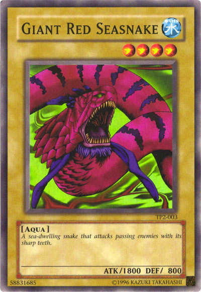 Giant Red Seasnake [TP2-003] Super Rare Yu-Gi-Oh!