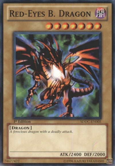 Red-Eyes B. Dragon [SDDC-EN005] Common Yu-Gi-Oh!