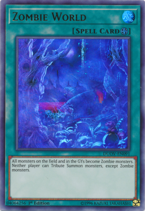 Zombie World [DUOV-EN091] Ultra Rare Yu-Gi-Oh!