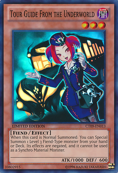 Tour Guide From the Underworld [CT09-EN013] Super Rare Yu-Gi-Oh!