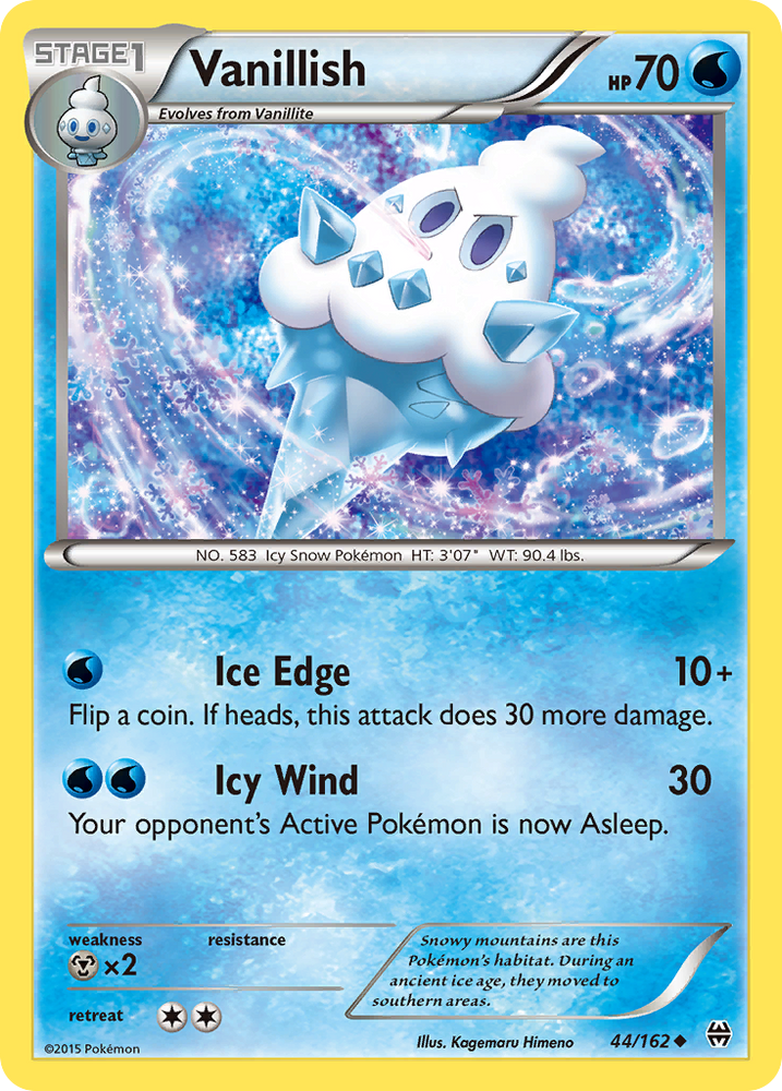 Vanillish (44/162) [XY: BREAKthrough] Pokémon