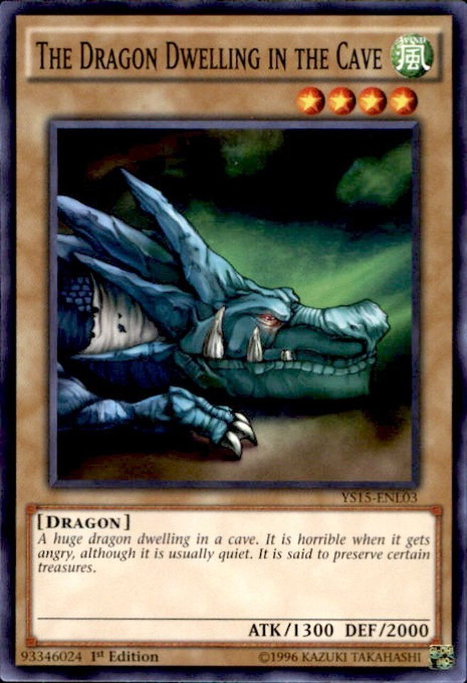 The Dragon Dwelling in the Cave [YS15-ENL03] Common Yu-Gi-Oh!